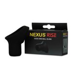 Nexus - RISE Siliconen Cock en Balls houder - Zwart