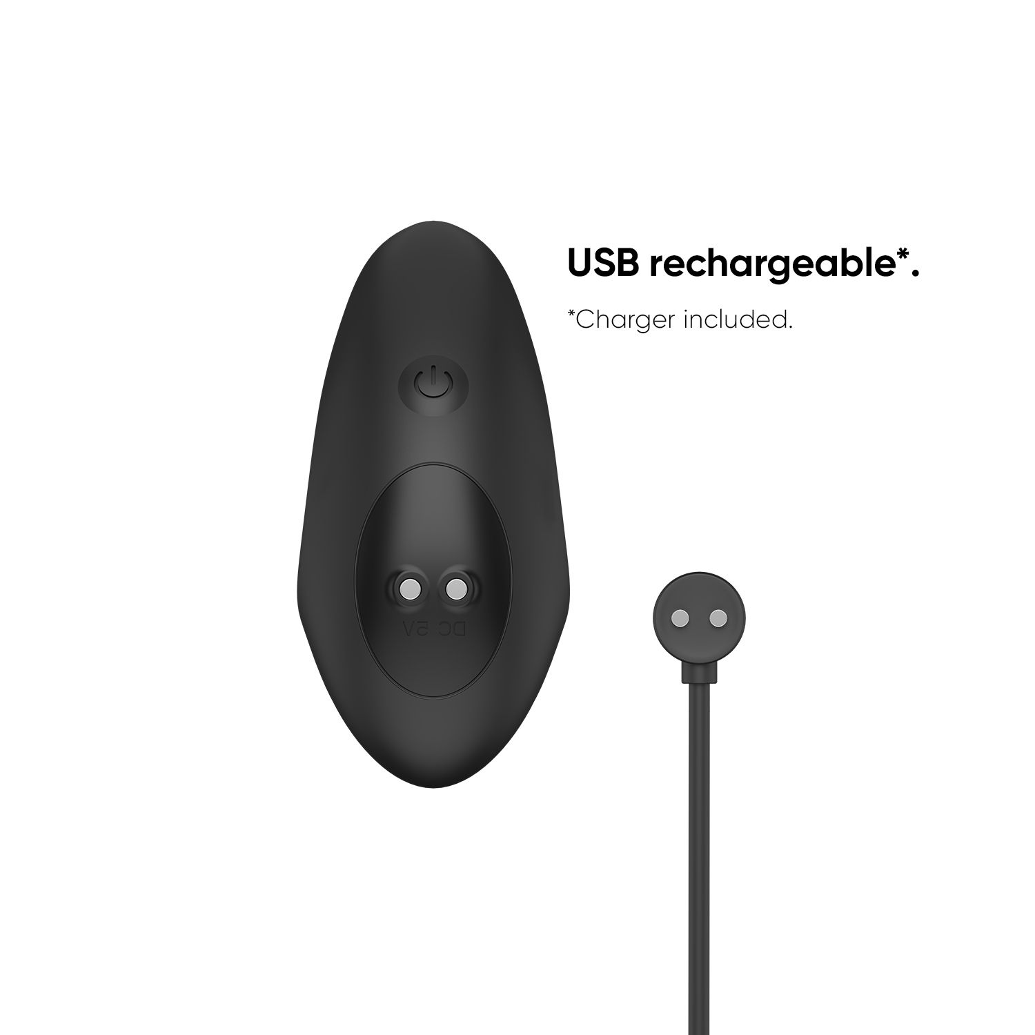 Nexus - Duo Remote Control Beginner Butt Plug Medium - Zwart foto 8