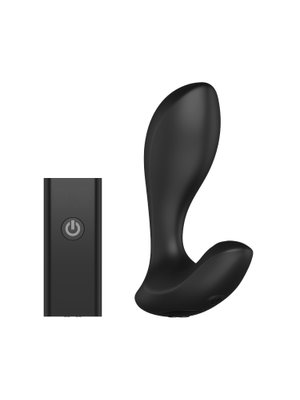 Nexus - Duo Remote Control Beginner Butt Plug Medium - Zwart