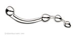 Njoy Fun Wand - G-Spot/Prostaat Dildo - Zilver