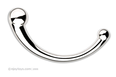 Njoy »Pure Wand« Edelstahl-Dildo