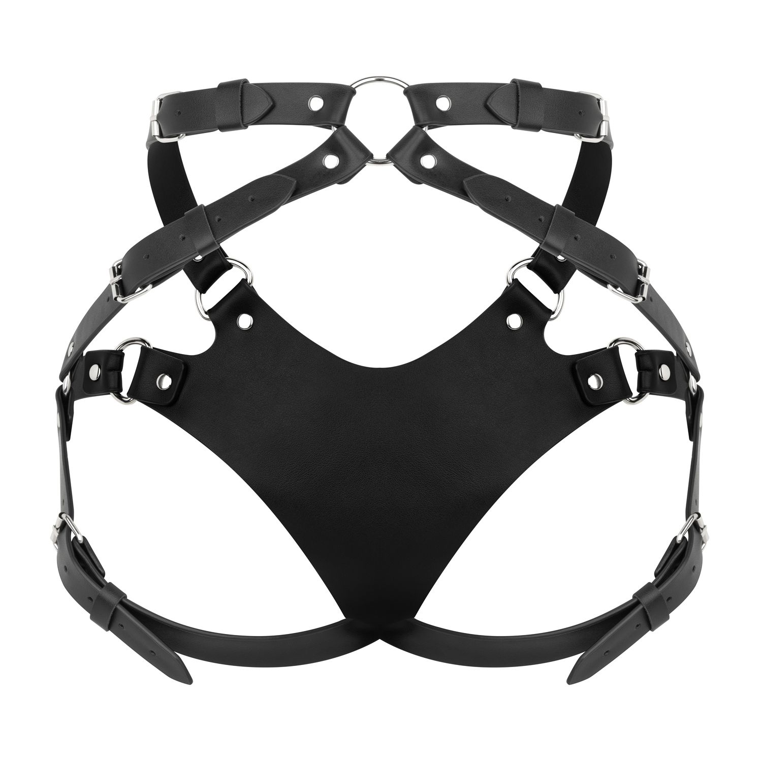 No-Parts - Blake Strap-on Harnas - Zwart - Afbeelding 2