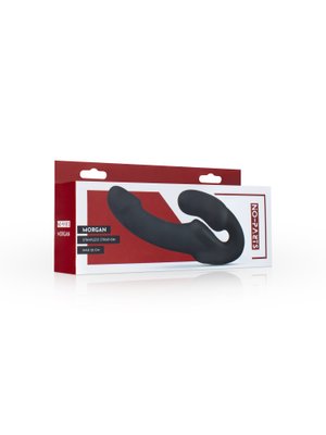 No-Parts - Morgan Strapless Strapon Dildo 22 cm - Zwart