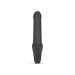No-Parts - Morgan Strapless Strapon Dildo 22 cm - Zwart