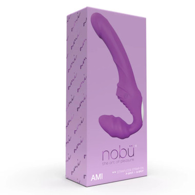 NOB AMI  Gurtlos Vibrator-Dildo  Lila - AMORELIE