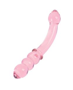Nobü – Rose Bead Dildo in Vetro – Rosa