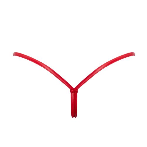 noir_handmade__powerwetlook_thong__red
