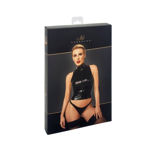 noir_handmade__glam_wetlook_top_mit_vinylkorsett__schwarz