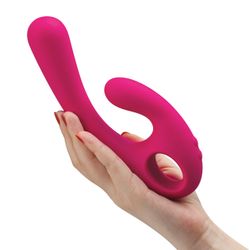 Nomi Tang - Flex Bi Bendable Dual Stimulation Vibrator Roze