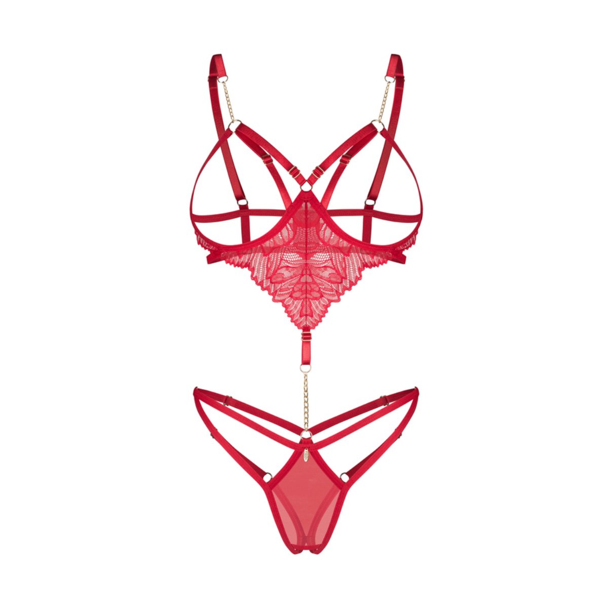 Obsessive – Matildea Open Teddy – Rood