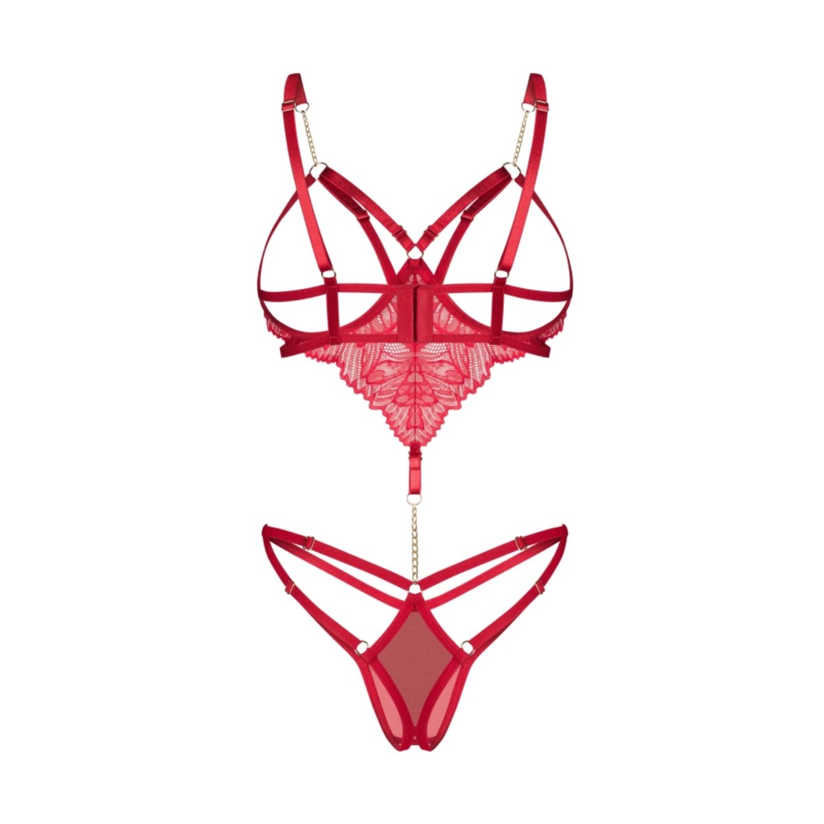 Obsessive – Matildea Open Teddy – Rood