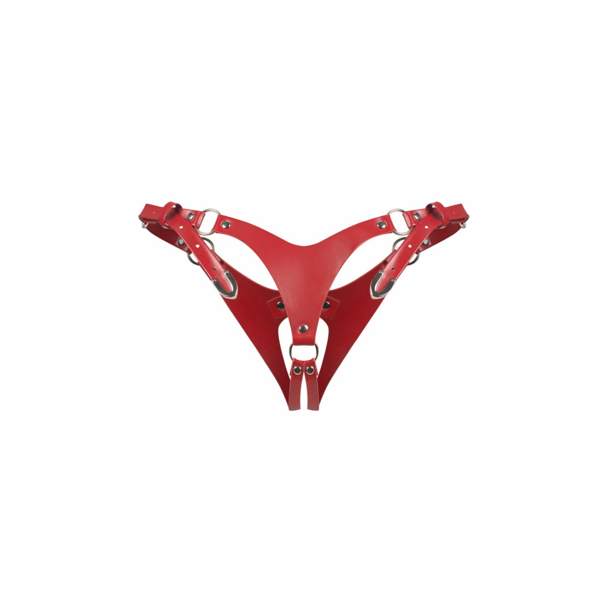 Obsessive - Inferro Open Kruis String - Rood