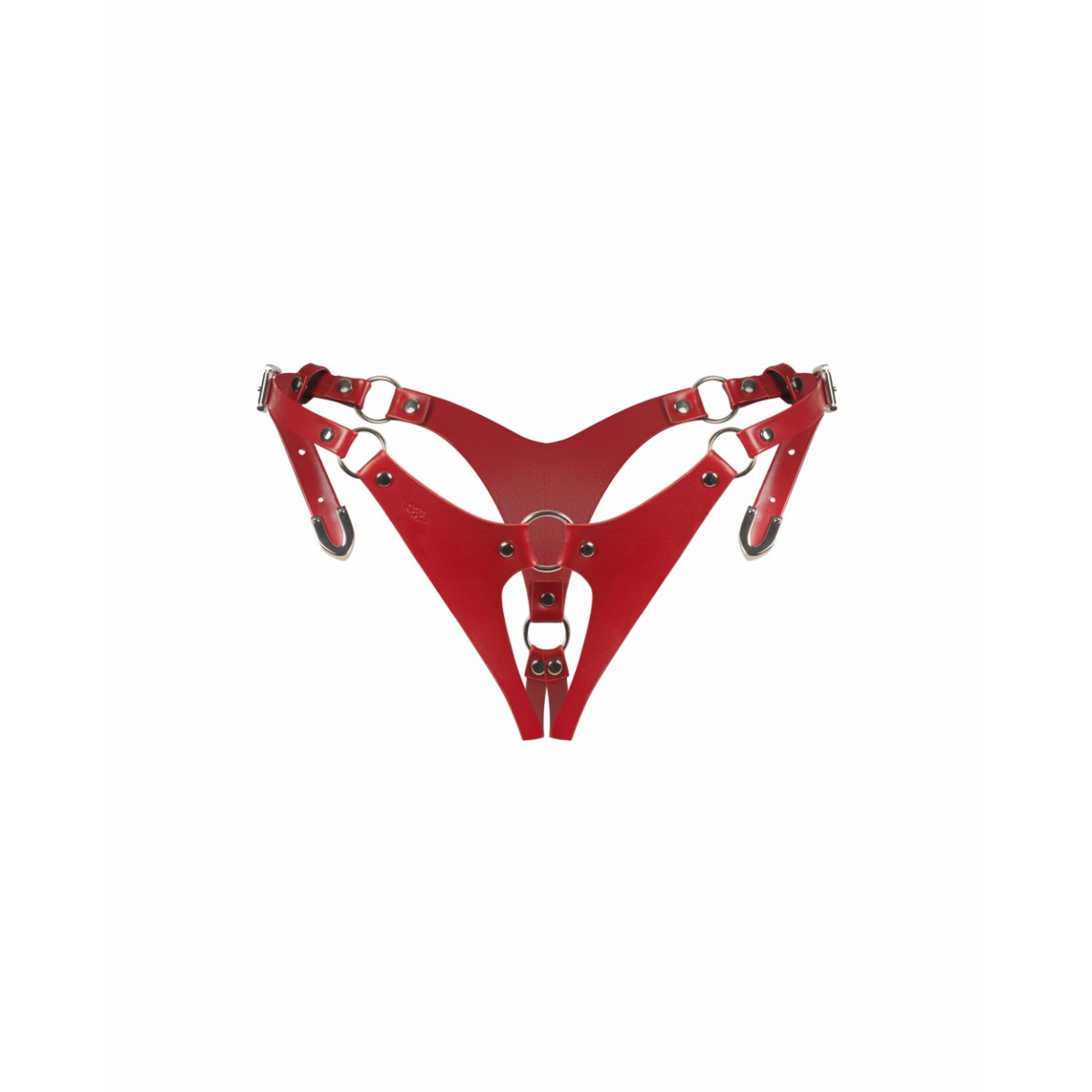 Obsessive - Inferro Open Kruis String - Rood