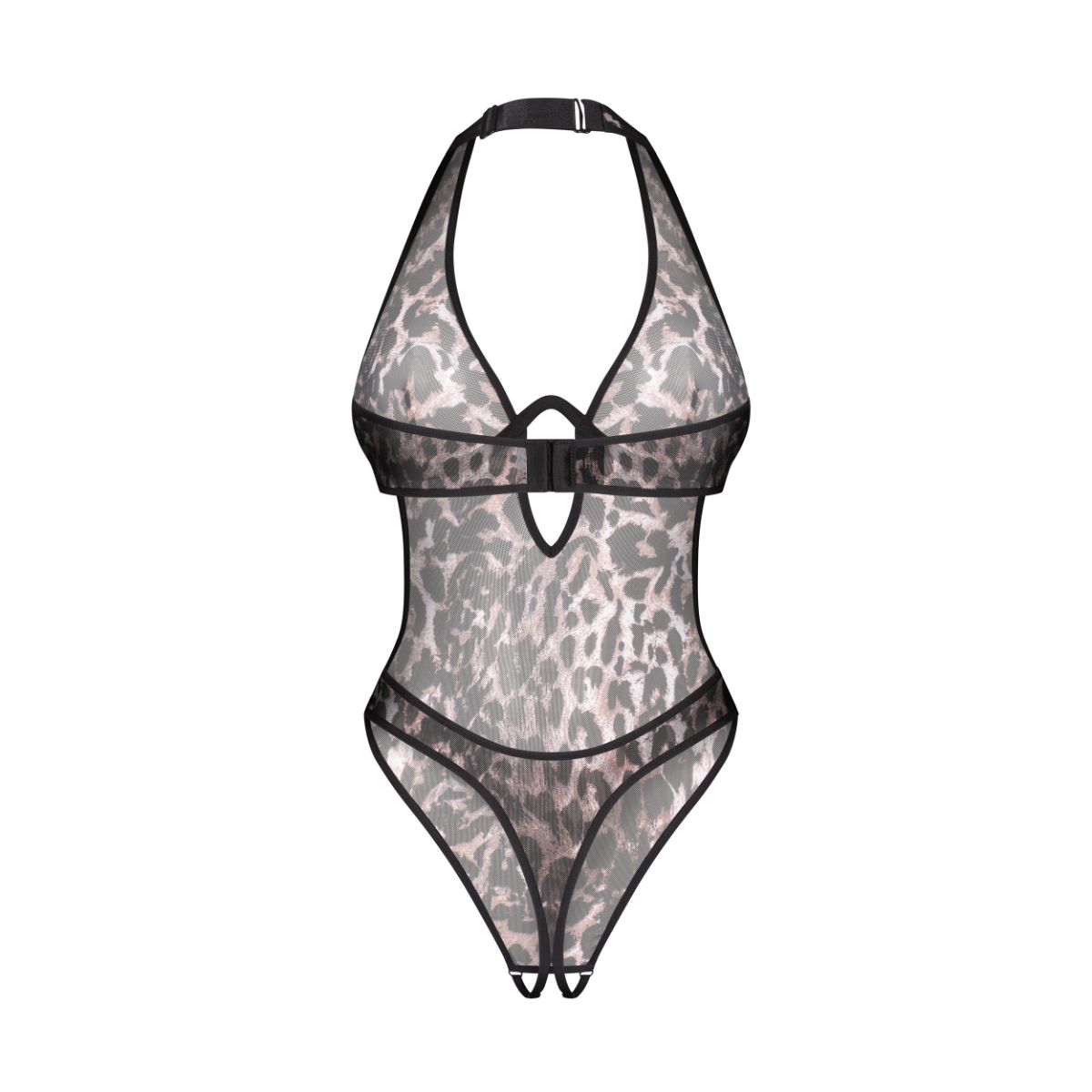 Obsessive - Addia Teddy Open Crotch - Bruin - Afbeelding 8