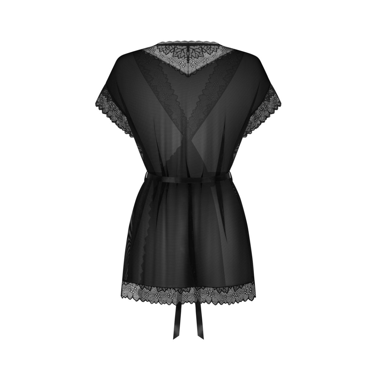 Obsessive - Deina More Peignoir - Zwart - Afbeelding 8