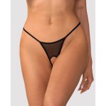 Obsessive - Zaliya String Open Kruis - Zwart