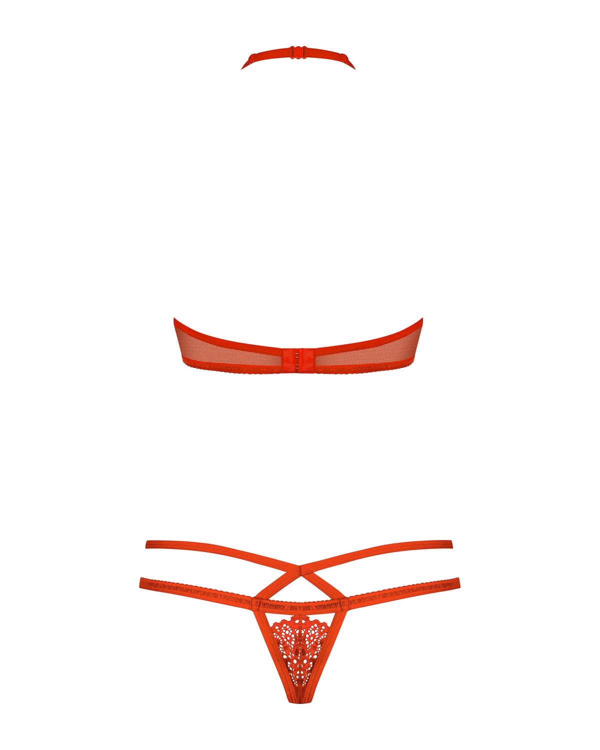 Obsessive - Alluring BH-set - Rood