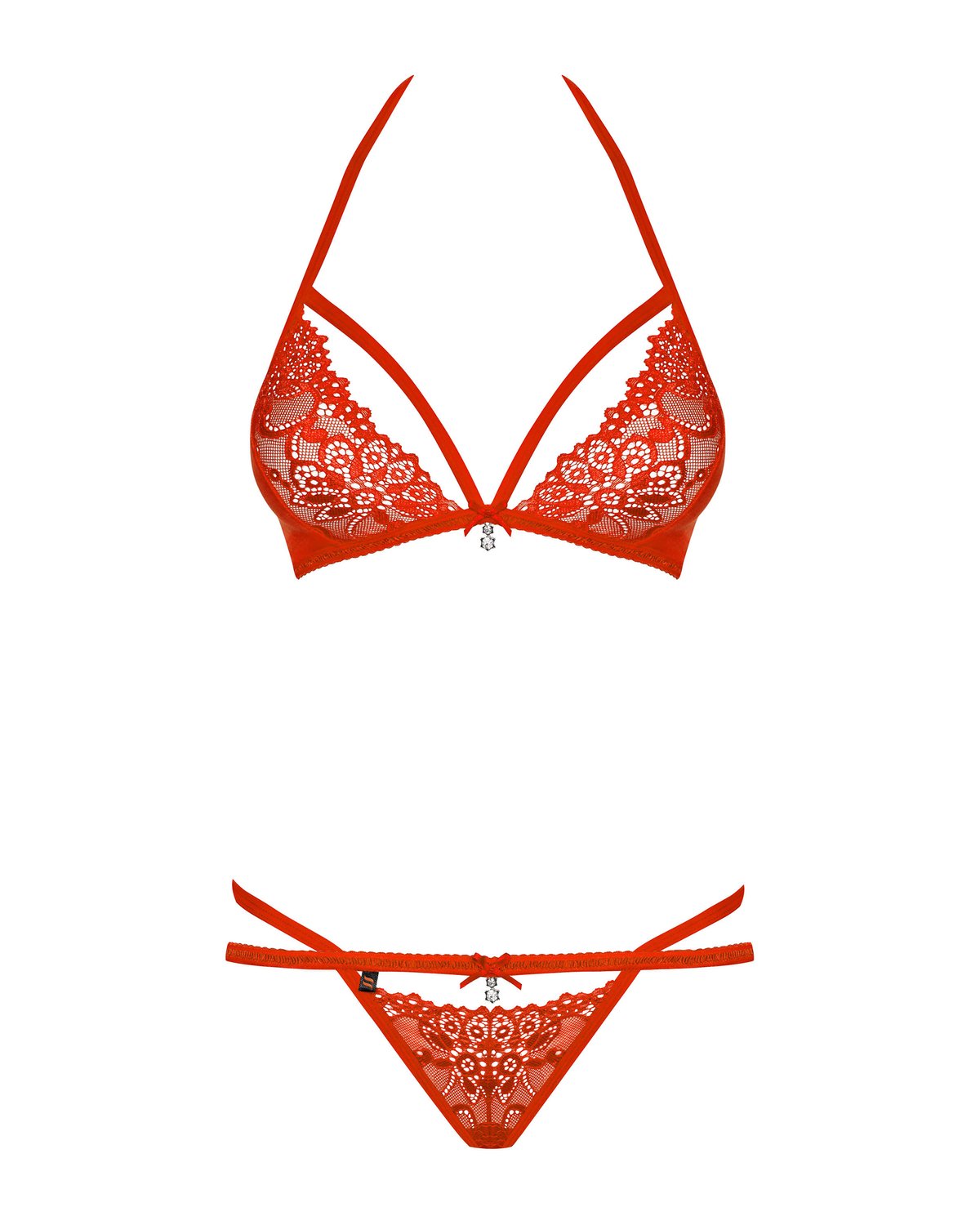 Obsessive - Alluring BH-set - Rood