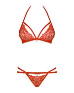 Obsessive - Alluring BH-set - Rood