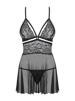 Babydoll Set - Black