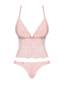 Delicanta Lace 2-Piece Bra Set - Pink