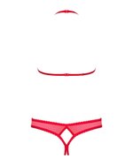Obsessive - 870-sec-3 Tweedelige Set - Rood