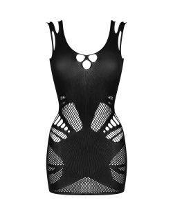 Obsessive - Freedom Love Rave Kleid - Schwarz