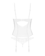 Obsessive - Alissium Korset en String - Wit