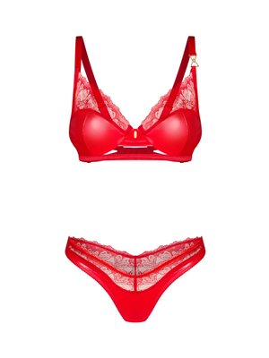 Obsessive - Aliosa Tweedelige Set - Rood