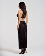 Obsessive - Iliosa Babydoll & String - Zwart