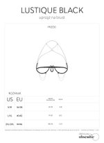 Obsessive - Lustique Harnas BH - Zwart