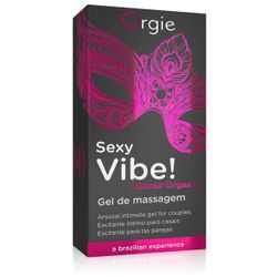 Orgie - Sexy Vibe!Â Intense Orgasm Liquid Vibrator 15 ml
