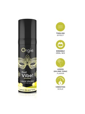 Orgie - Dual Vibe Liquid Vibrator Lemon Gin & Tonic