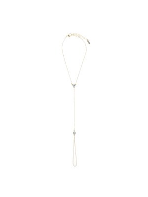 Otazu - Twin Crystal Enkelband- Transparent