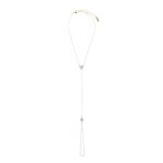 Otazu - Twin Crystal Enkelband- Transparent