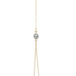 Otazu - Twin Crystal Enkelband- Transparent