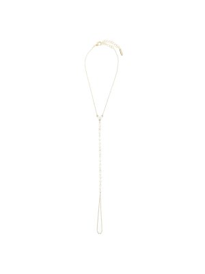 Otazu - Pearl Anklet Enkelband - Cream