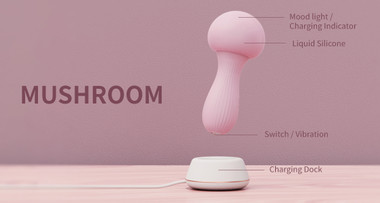 mushroom wand vibrator Trojan Divine Contoured Vibrator