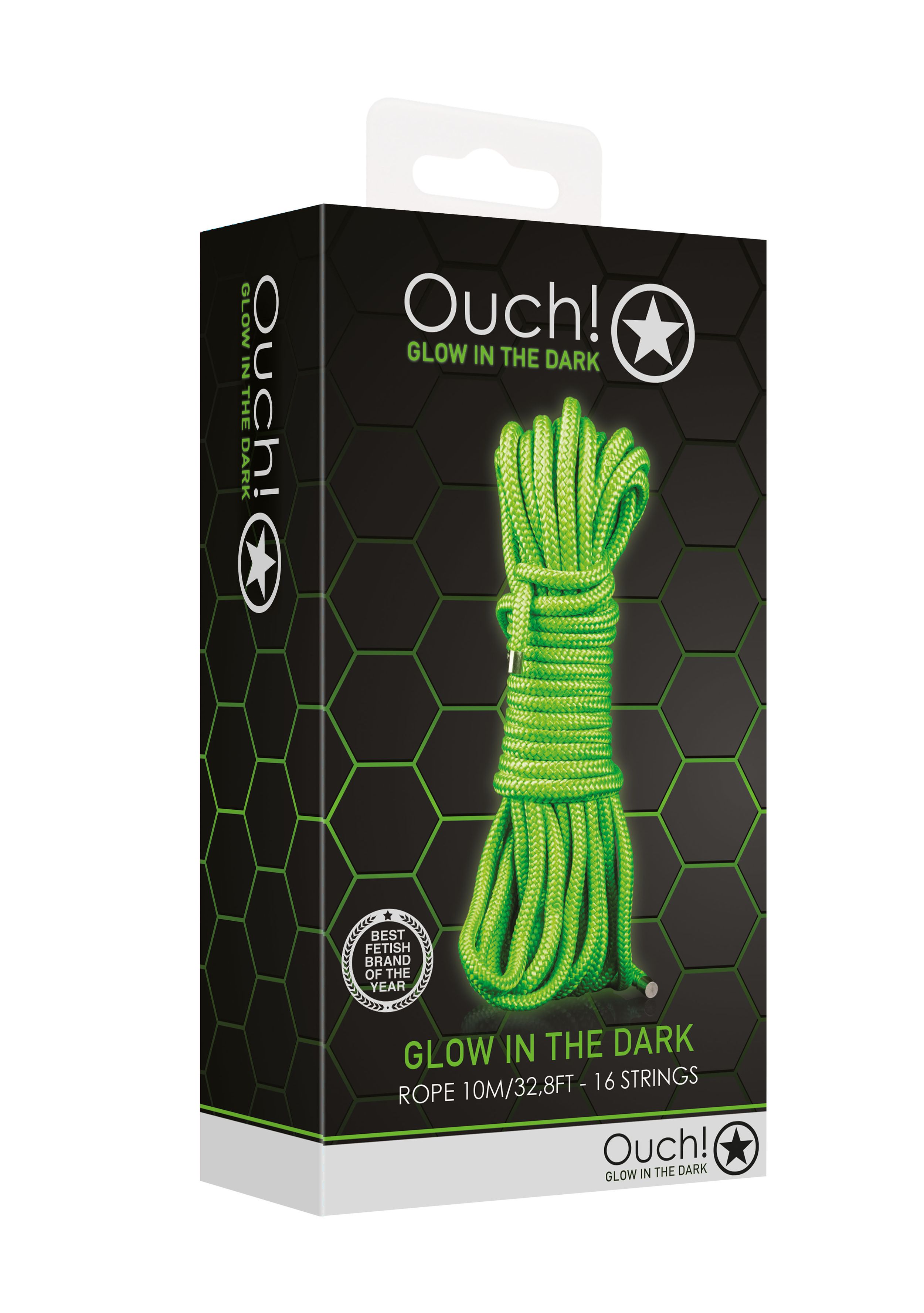 Cuerda Glow in the Dark de 10 metros - Verde neón - EasyToys