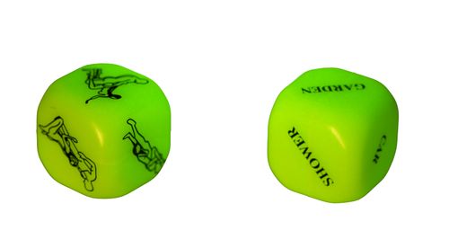Dados del Amor Kamasutra Glow in the Dark Set - Versión en inglés