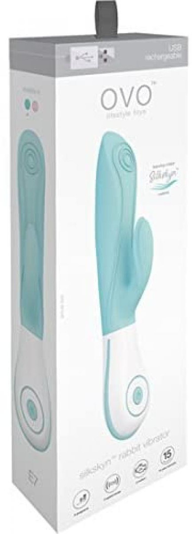 OVO E7 - Rabbit Vibrator - Aqua - Pabo