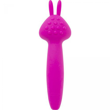 Vibez Rabbit Wand Vibrator - Pink - EasyToys