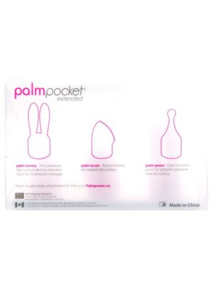 Palm Power - Pocket Extended Siliconen Opzetstukken - Set van 3