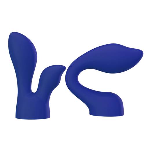 PalmPower - PalmSensual Wand Massager Attachments - Blue