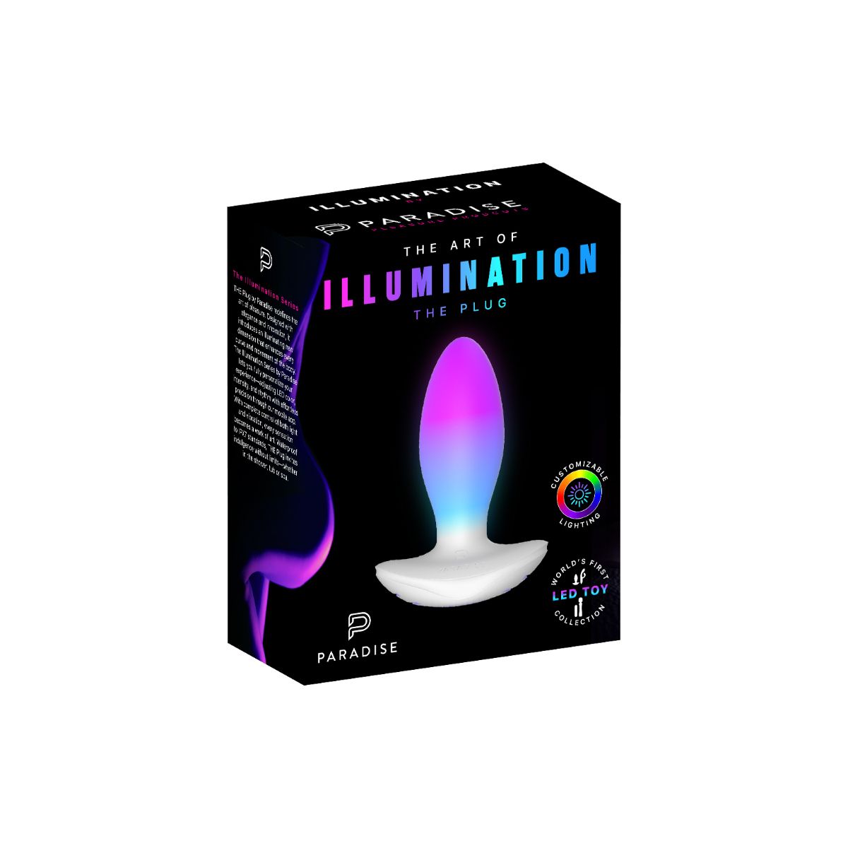 Paradise Pleasure Products - Illumination The Plug - Wit - Afbeelding 9