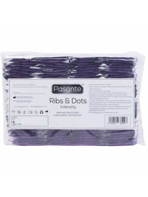 Pasante Ribs & Dots Intensity Condooms - 144 stuks
