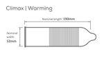 Pasante Warming Condooms - 144 stuks