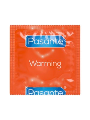 Pasante Warming Condooms - 144 stuks