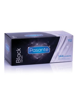 Pasante Black Velvet condooms 144 stuks