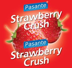 Prezerwatywy Pasante Strawberry Flavour - 144 szt